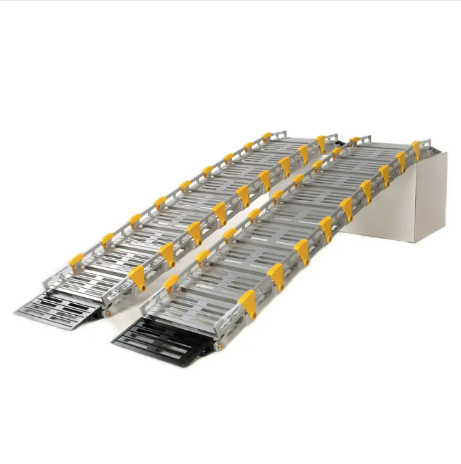 9' Length Aluminum Roll-A-Ramp Track Ramps