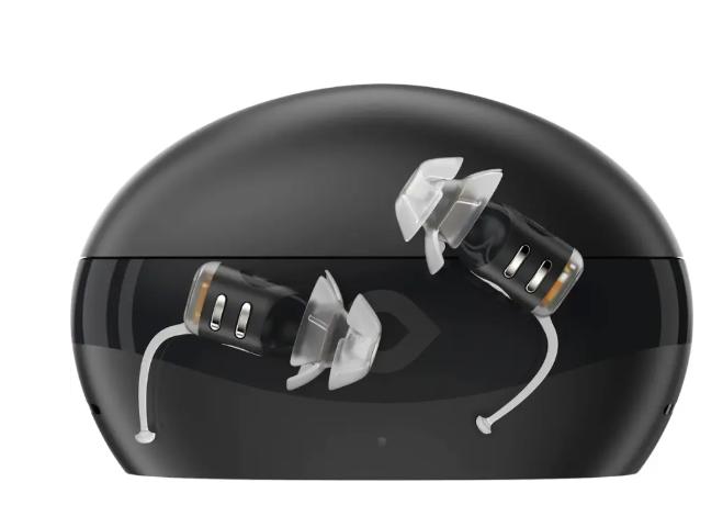 Eargo - SE Self-Fitting OTC CIC Hearing Aid - Black