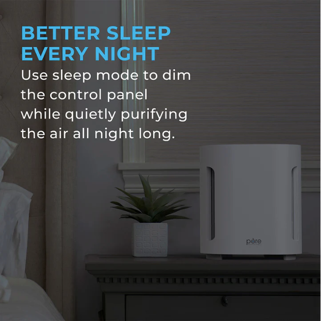 PureZone™ True HEPA Air Purifier & Replacement Filter Bundle