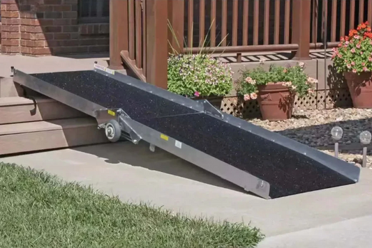 PVI - Wheel-A-Bout Aluminum Portable Wheelchair Ramp