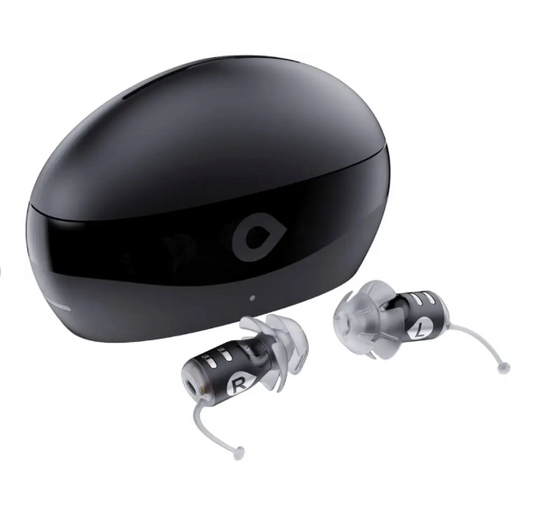 Eargo - SE Self-Fitting OTC CIC Hearing Aid - Black