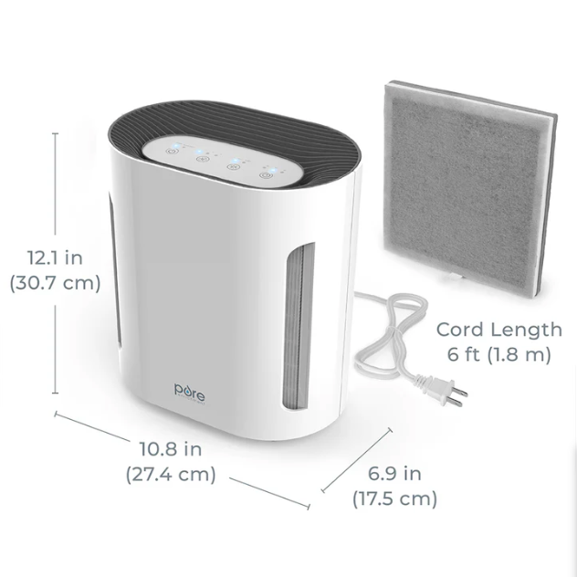PureZone™ True HEPA Air Purifier & Replacement Filter Bundle