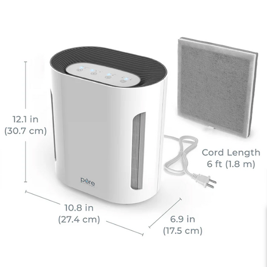PureZone™ True HEPA Air Purifier & Replacement Filter Bundle