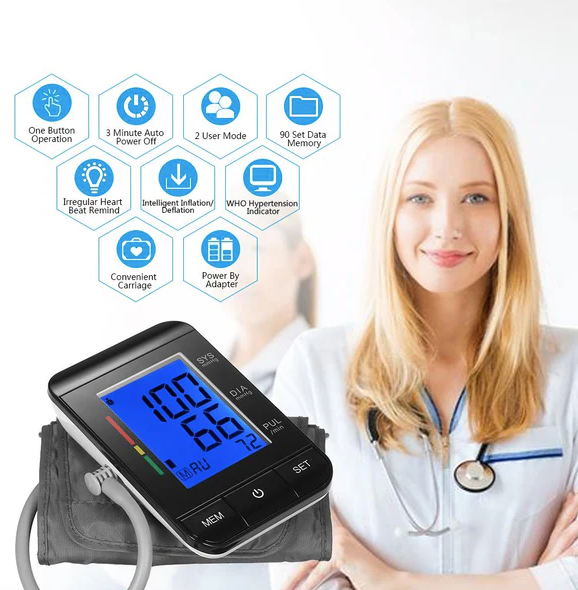 Smart with Data Memory Digital Health Monitor