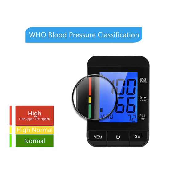 Smart with Data Memory Digital Health Monitor