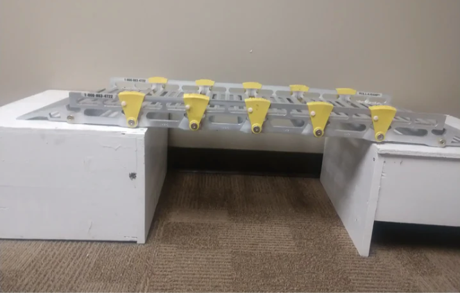 9' Length Aluminum Roll-A-Ramp Track Ramps