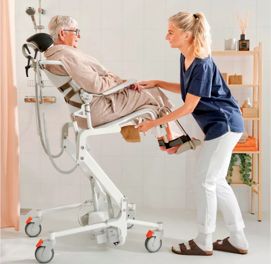 Etac Alto Powered Shower Commode Chair